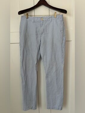 Vineyard Vines Blue and White Seersucker Men’s Pants 33x32